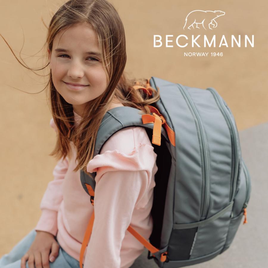 BECKMANN】ベックマン ノルウェー リュック SPORT Junior Green Orange