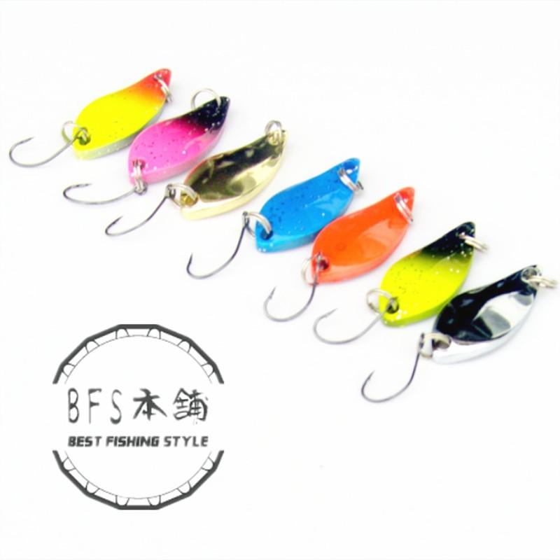 5g × 7個 セット 7色スプーン 格安 ルアー （ 管釣り 管理釣り場 湖