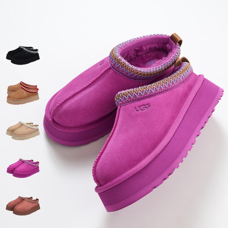 UGG（アグ） スリッポン シューズ スリッパ タズ レディース 厚底 TAZZ