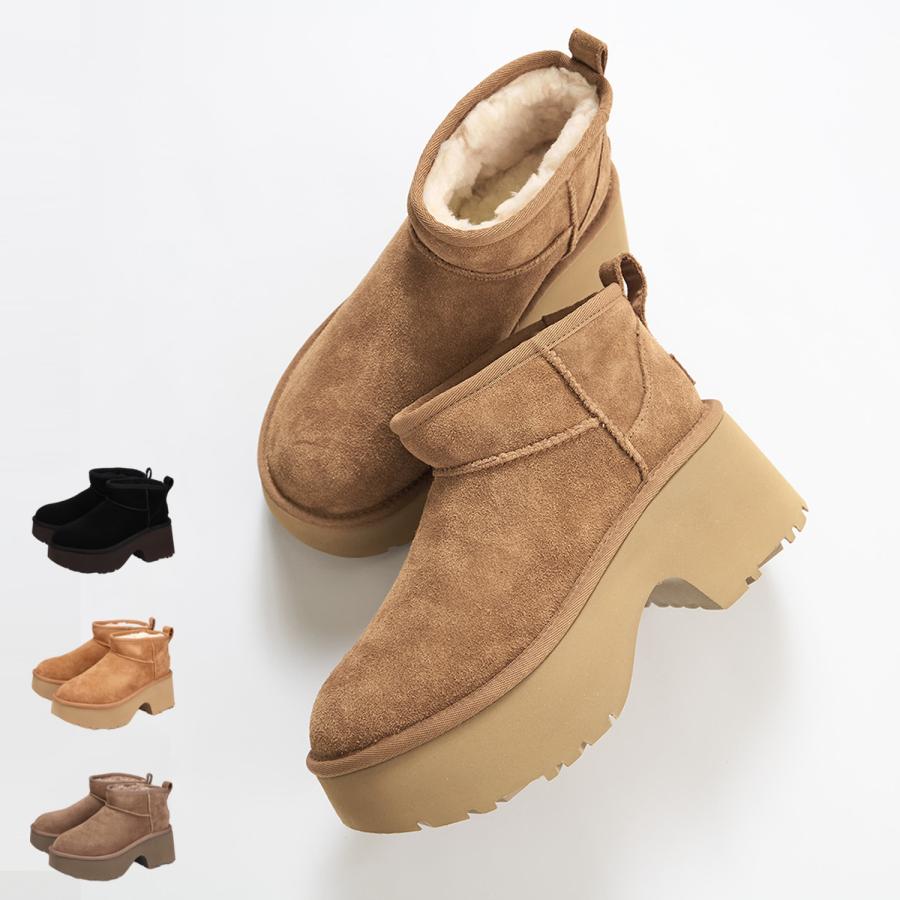 期間限定UGG ムートンブーツ ブラウン バックル付き UGG Australia