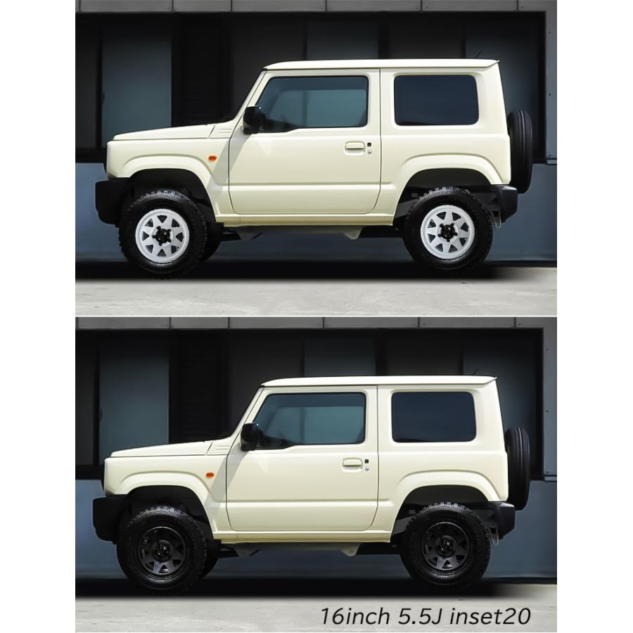ジムニー ホイール 16インチ 4本セット ＋20 5.5J 139.7 5穴 classic