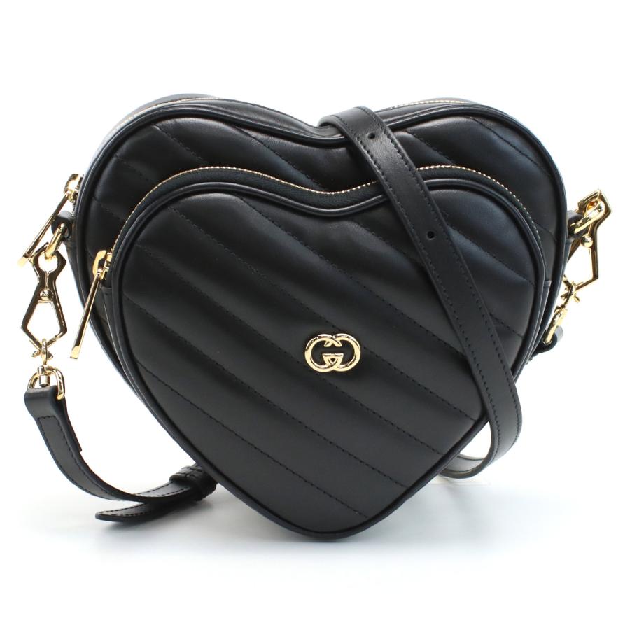 GUCCI（グッチ） インターロッキングG ハート ショルダーバッグ 751628