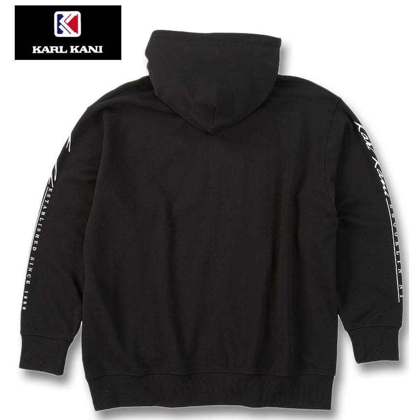 Karl Kani（カールカナイ） 大きいサイズ メンズ 裏毛 フルジップ