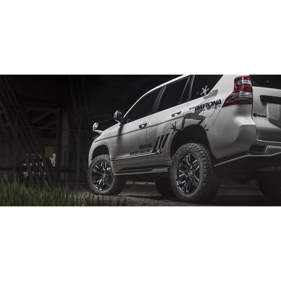 TEAM DAYTONA RAYS レイズ FDX F6 8.0J-17 +20 6H139.7 ブラック