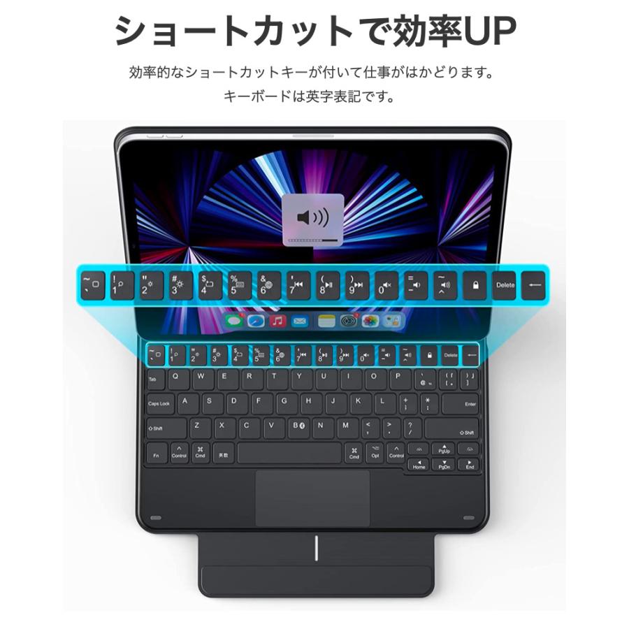 ESR iPad Air 11/13インチ(M3/M2) キーボード キーボードケース Pro 11
