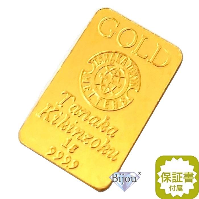 田中貴金属ジュエリー 純金 インゴット 24金 田中貴金属 1g K24