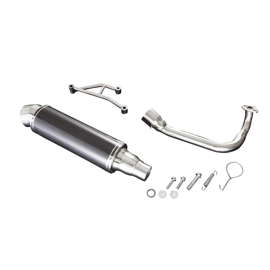 ズーマー AF58 カスタムカーボンマフラー バイクパーツセンター