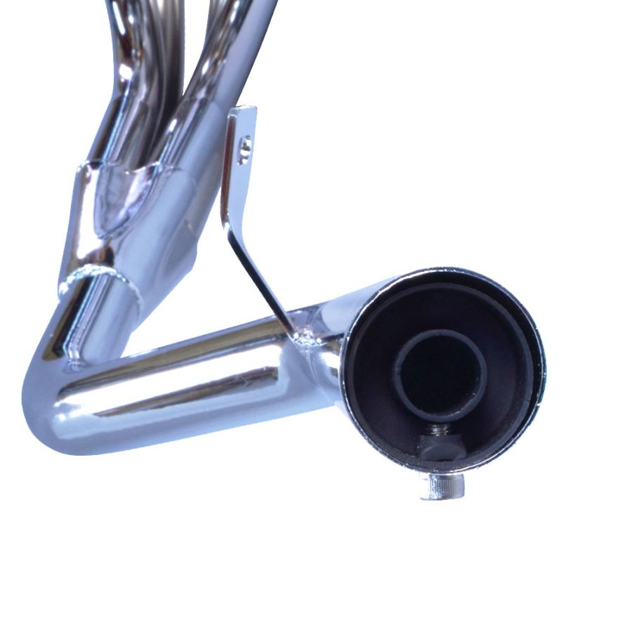 GS400 マフラー レビューを書いてエンブレムプレゼント 2-1 スリム管