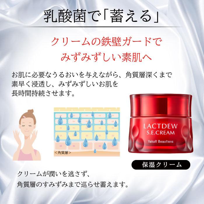 ヤクルト ラクトデュウ S．E．クリーム 乳液 ヤクルト化粧品 乳酸菌