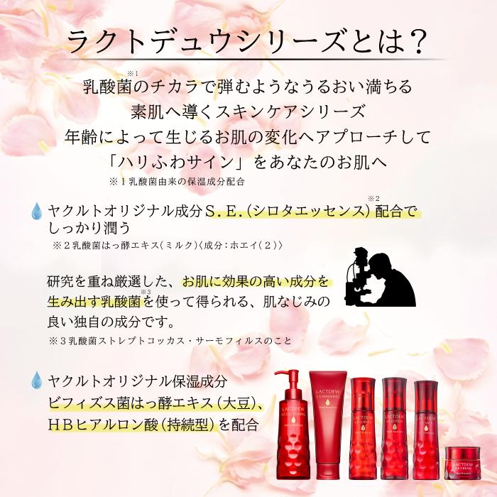 ヤクルト ラクトデュウ S．E．シリーズ 与えてセット（ローション1