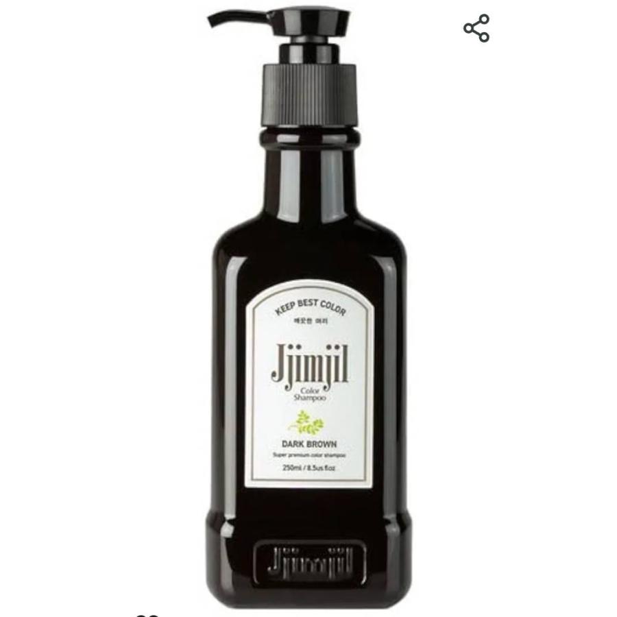 ジムジル カラーシャンプー ダークブラウン 250ml 白髪染めシャンプー