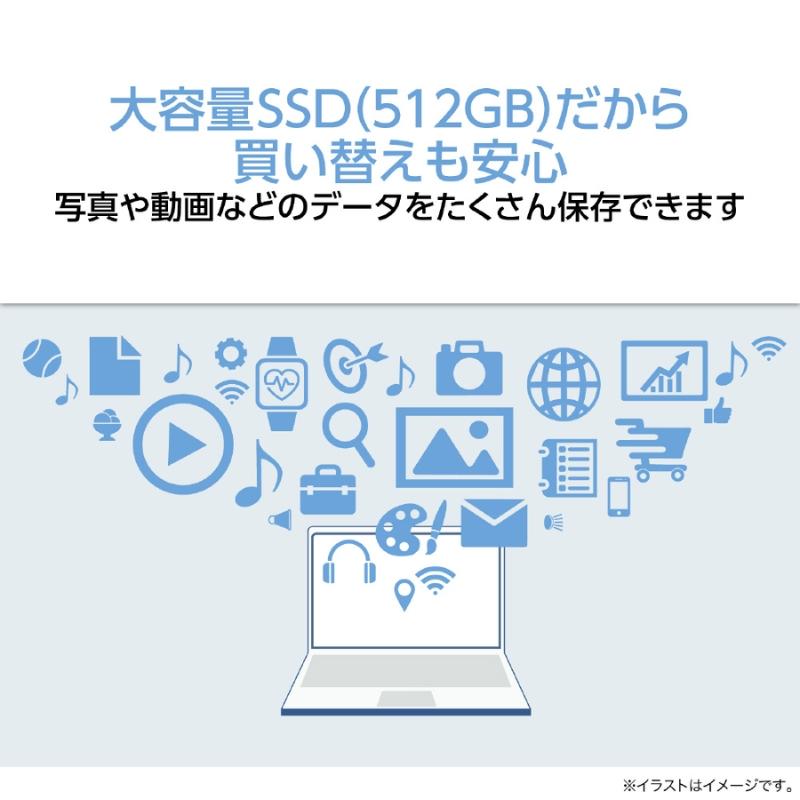 LAVIE N16 NEC ノートパソコン 16型/ Core i3 1315U/ メモリ 16GB/ SSD