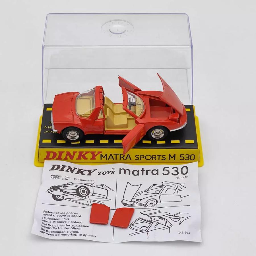 DINKY TOYS DINKY TOYS 1/43 ディンキー マトラ 530 クーペ レッド