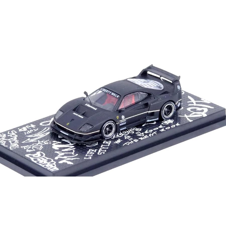 INNO Models イノモデル 1/64 LB ワークス F40 マットブラック Hong