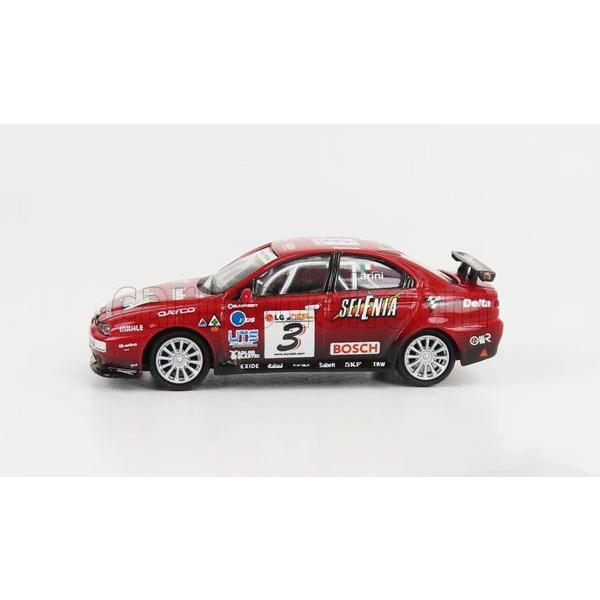 RICKO 1/87 アルファロメオ 156 GTA 2003 #3 レーシングレッド ALFA