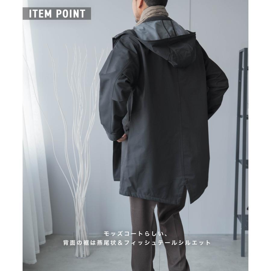 AWC モッズコート メンズ M-51 ミリタリーコート キレイめコート