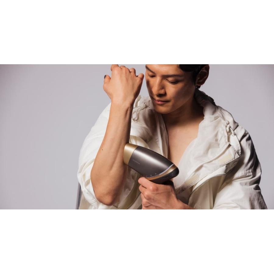 家庭用メンズ光脱毛器「icedandy（アイスダンディ） 全身に使える 美容