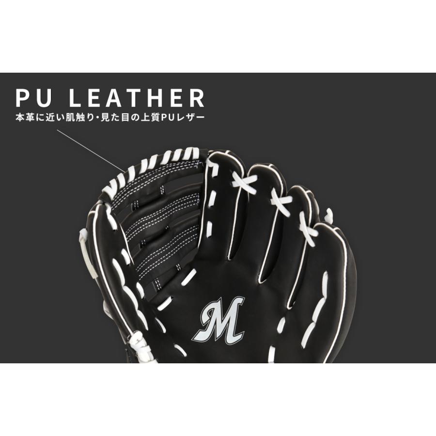 GP [千葉 ロッテマリーンズ 公式グッズ] 野球 グローブ 軟式 大人用