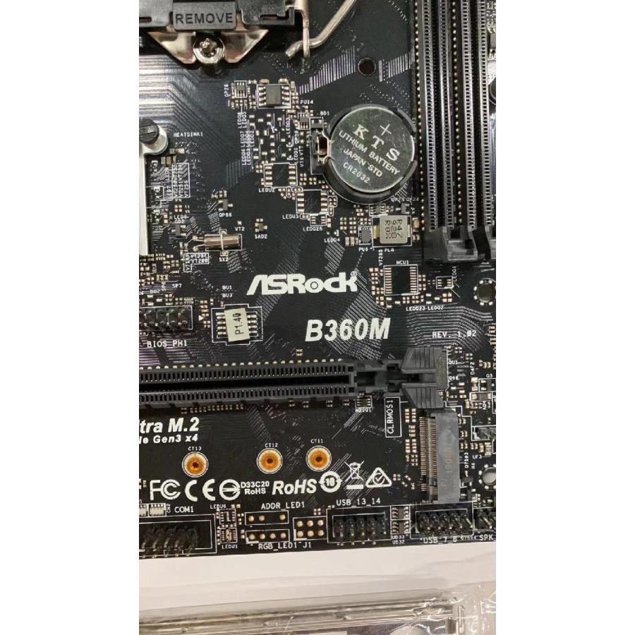 数限定☆未使用品☆マザーボード ASRock B360M LGA115X アスロック