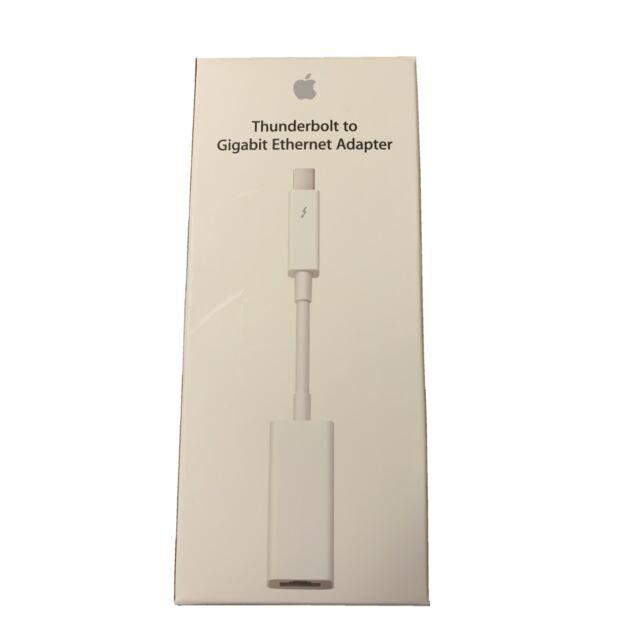 アップルApple Thunderbolt - ギガビットEthernetアダプタ MD463LL/A