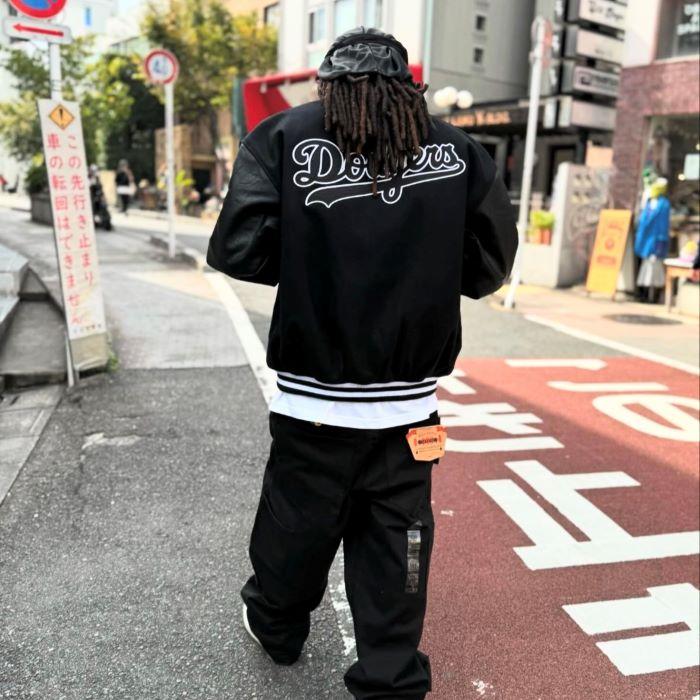 FANATICS MLB LOS ANGELES DODGERS STADIUM JACKET(BLACK