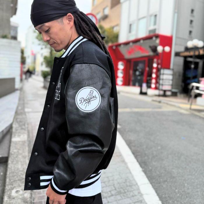 FANATICS MLB LOS ANGELES DODGERS STADIUM JACKET(BLACK