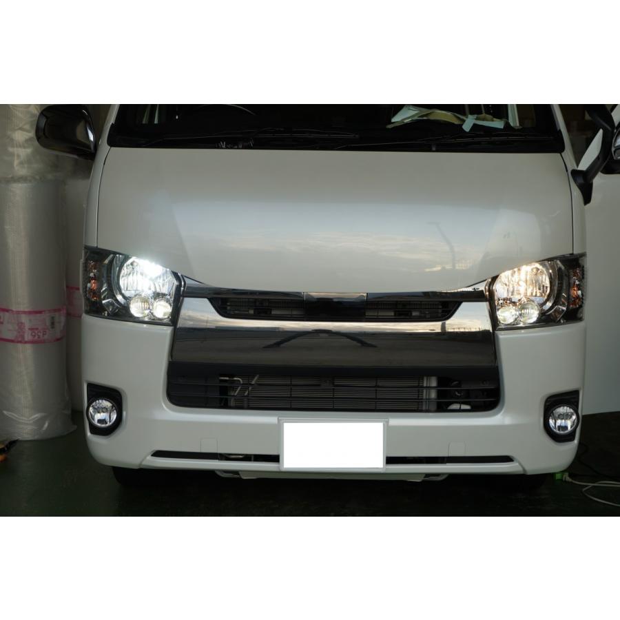 ハイエース 200系 4型 5型 6型 7型 8型 純正タイプ LED ヘッドライト