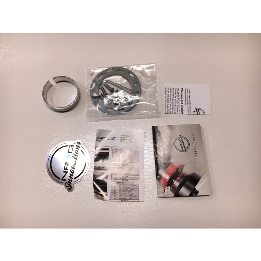 BS NRG NR-G Gen.2.0 クイック リリース ステアリング ボス 2.5インチ