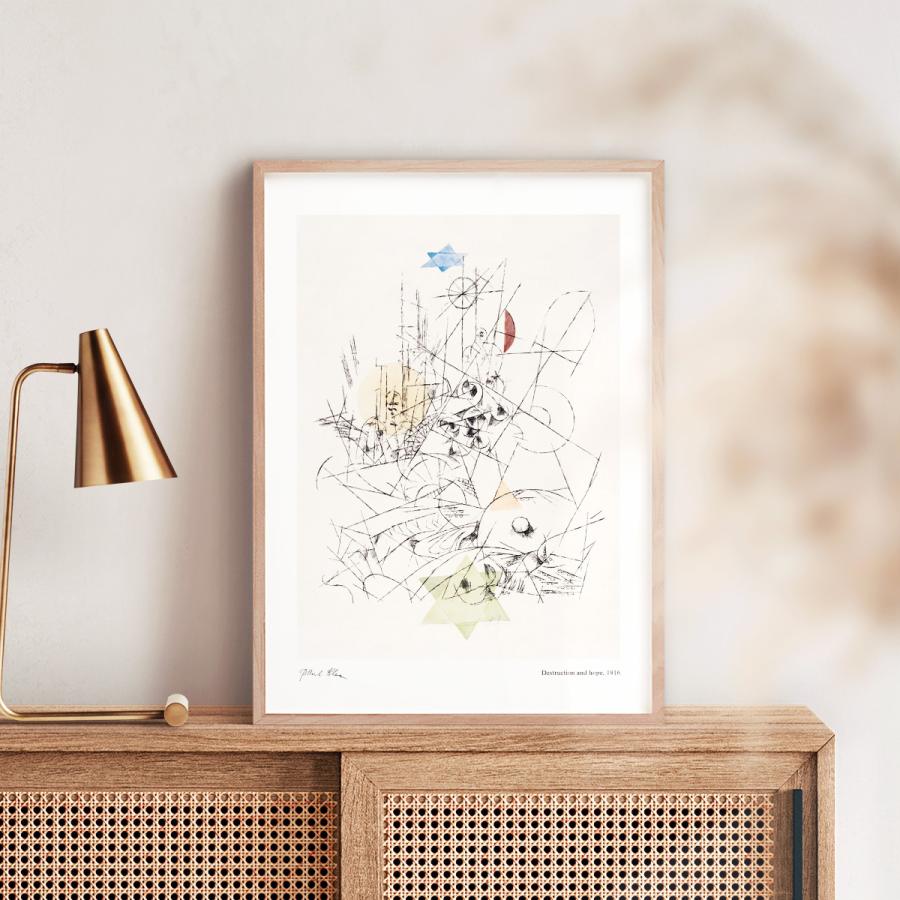 パウル・クレー アートポスター インテリア 特大 A2 名画 絵画