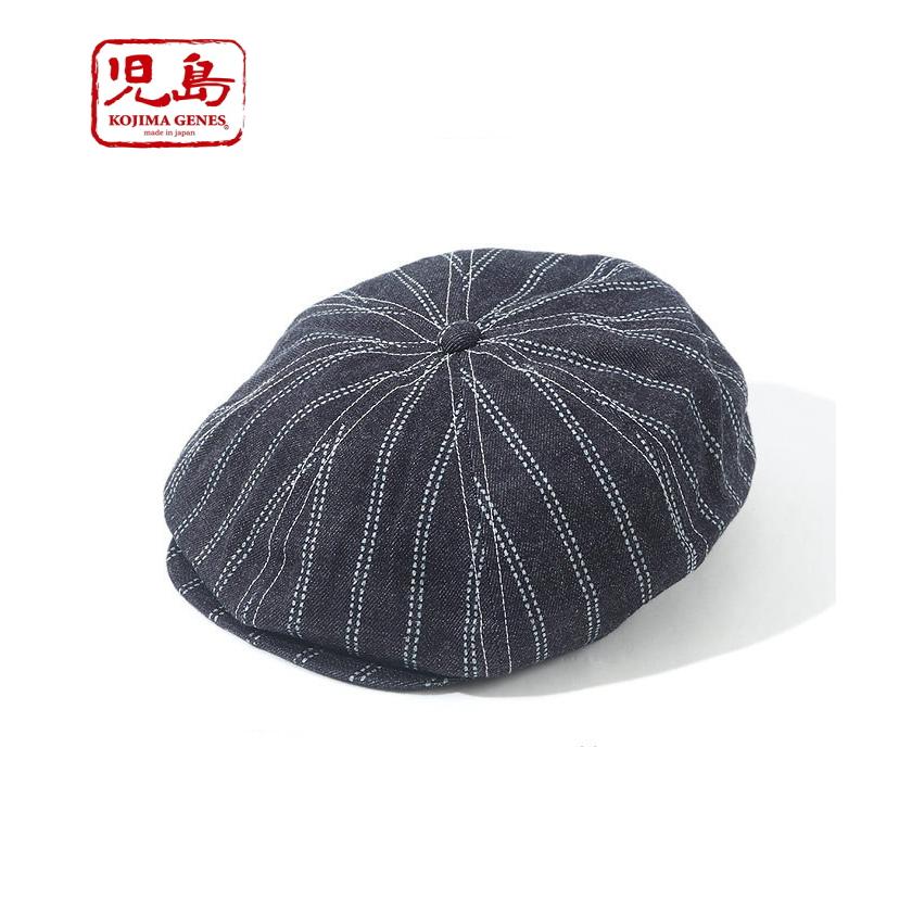 児島ジーンズ KOJIMA GENES 帽子 RNB-986WW ダブルストライプ