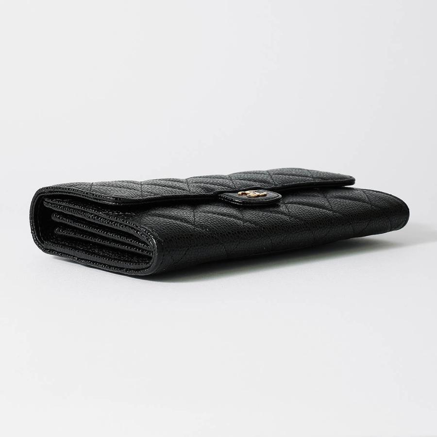 CHANEL（シャネル） 並行輸入 長財布 キャビアスキン CHANEL LONG