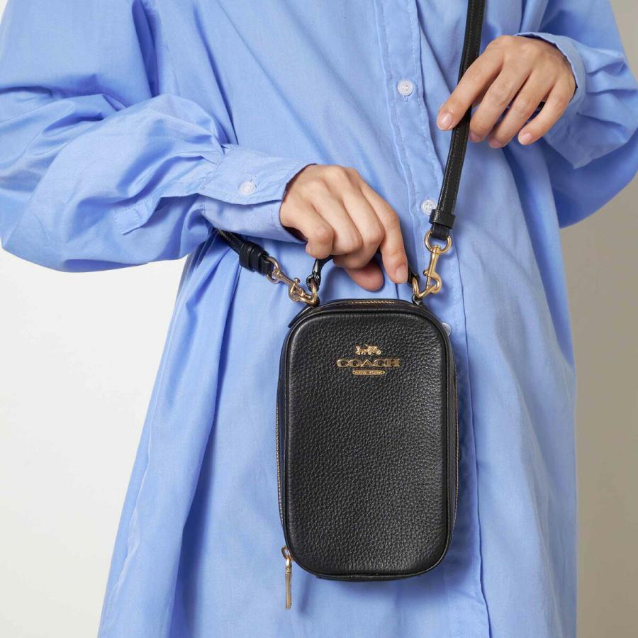 COACH（コーチ） 並行輸入 ショルダーバッグ エヴァ CB854 IMBLK