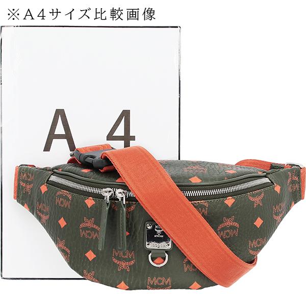 MCM（エムシーエム） ボディバッグ ヴィセトス レザー カーキ h-c403