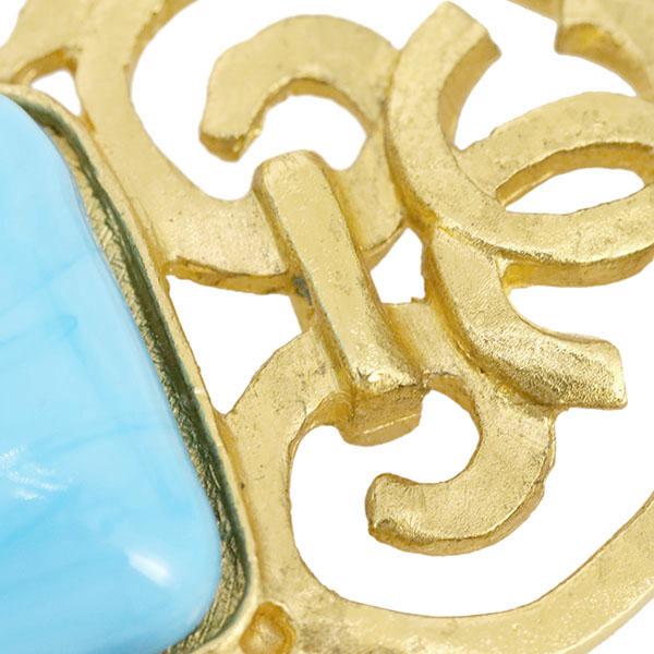 CHANEL（シャネル） ブローチ ヴィンテージ CC カラーストーン