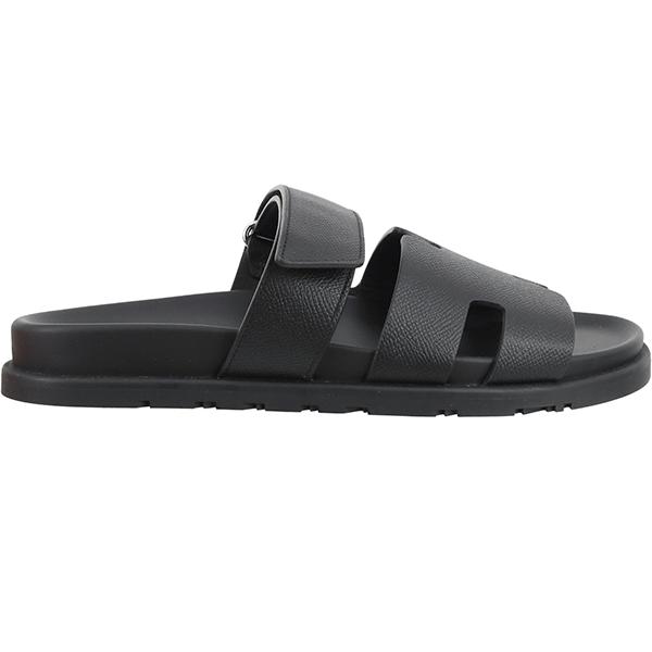 HERMES（エルメス） サンダル シプレ ヴォーグレネ 黒 41サイズ 約26cm