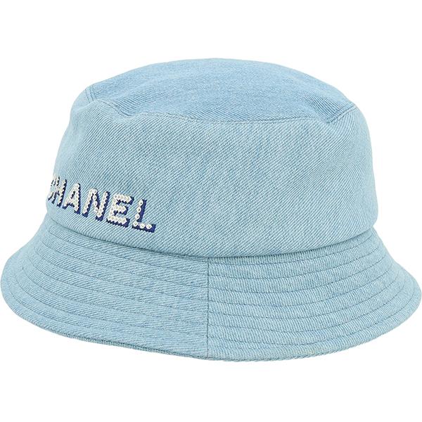 CHANEL（シャネル） 帽子 ハット CHANELロゴ Mサイズ コットンデニム