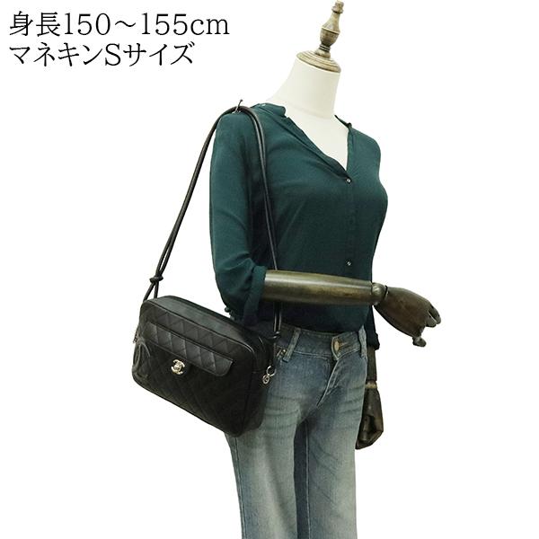 CAMBON シャネル ショルダーバッグ カンボンライン ブラック ピンク