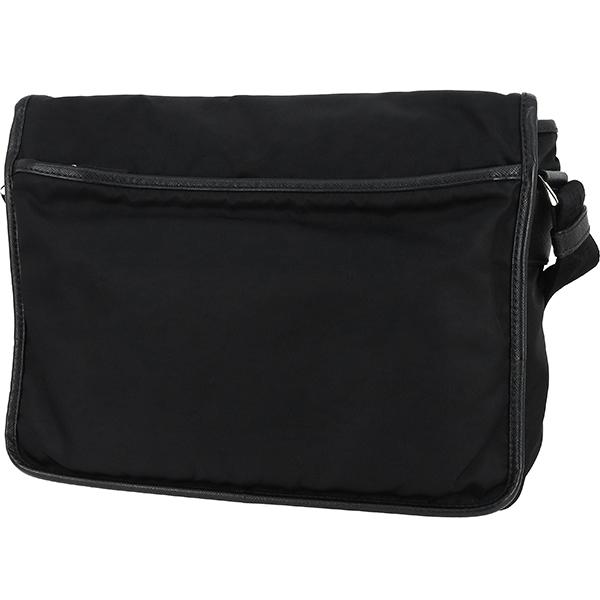 PRADA（プラダ） ショルダーバッグ ナイロン サフィアーノレザー