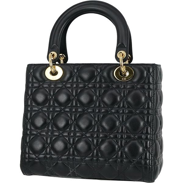 Lady Dior ディオール レディディオール ミディアム ハンドバッグ