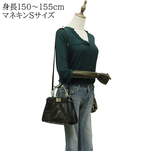 PEEKABOO フェンディ ピーカブー ミニ ハンドバッグ ショルダーバッグ