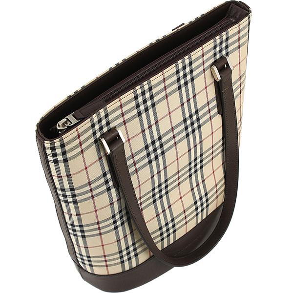 BURBERRY（バーバリー） バッグ ノバチェック ベージュ キャンバス