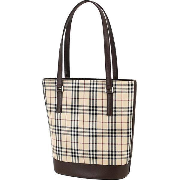 BURBERRY（バーバリー） バッグ ノバチェック ベージュ キャンバス