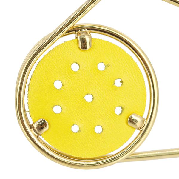 LOEWE（ロエベ） ブローチ メカノピン イエロー ゴールド 1257