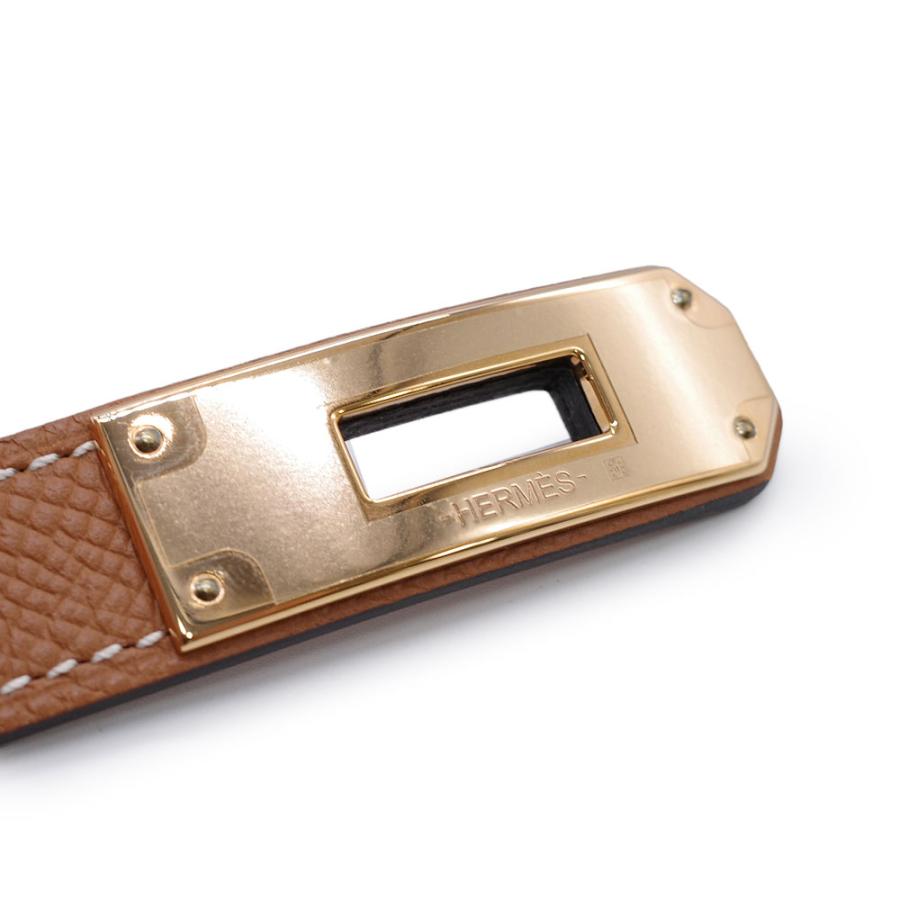 Kelly 新品 HERMES エルメス ケリーベルト ヴォー・エプソン ゴールド