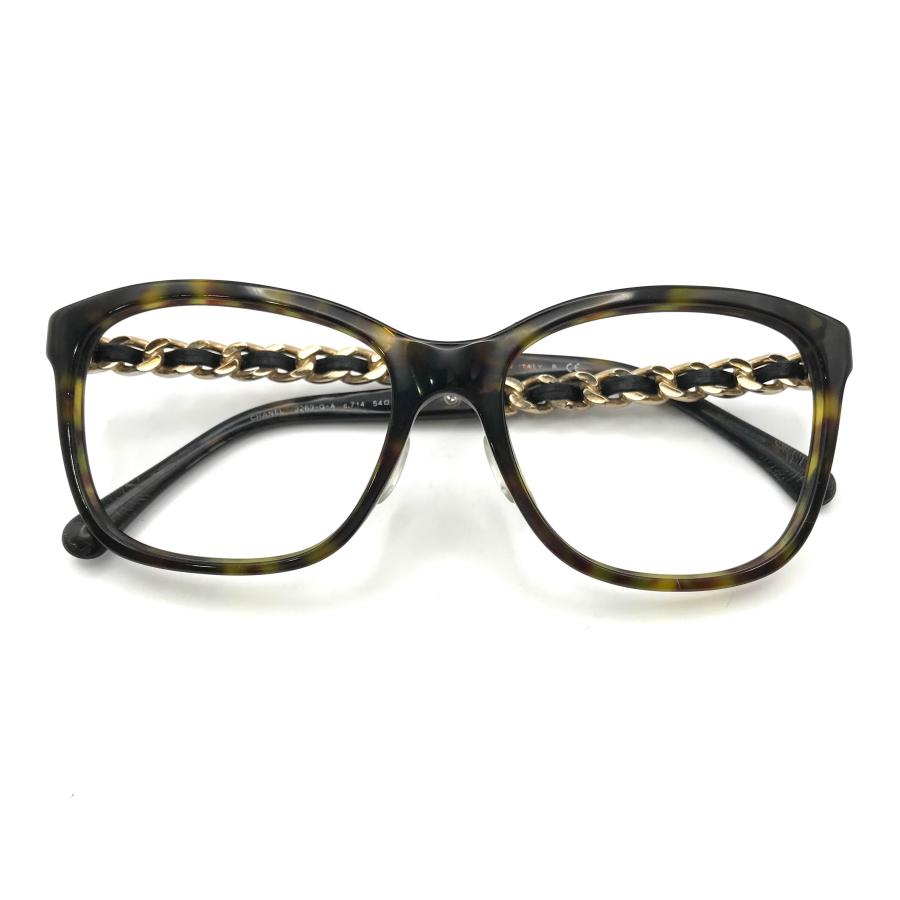 良品 CHANEL シャネル ココマーク べっ甲 チェーン モチーフ