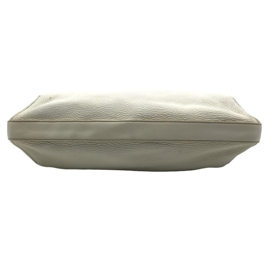 PRADA プラダ ヴィッテロダイノ レザー ワン ショルダー バッグ 白