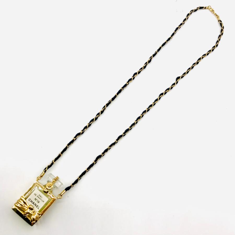 CHANEL（シャネル） 香水 ネックレス リボン NO19 ゴールド