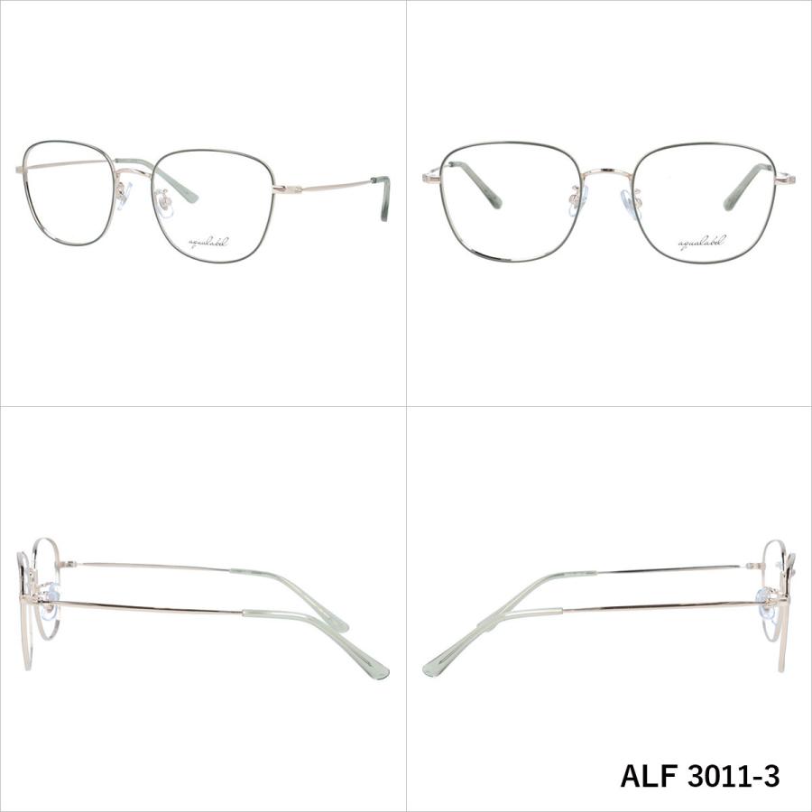 アクアレーベル メガネ フレーム 伊達 度付き 度入り AQUALABEL ALF