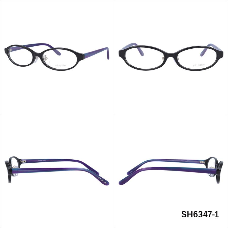 シェリー メガネ 眼鏡 フレーム 度付き 度あり 伊達 カラーレンズ