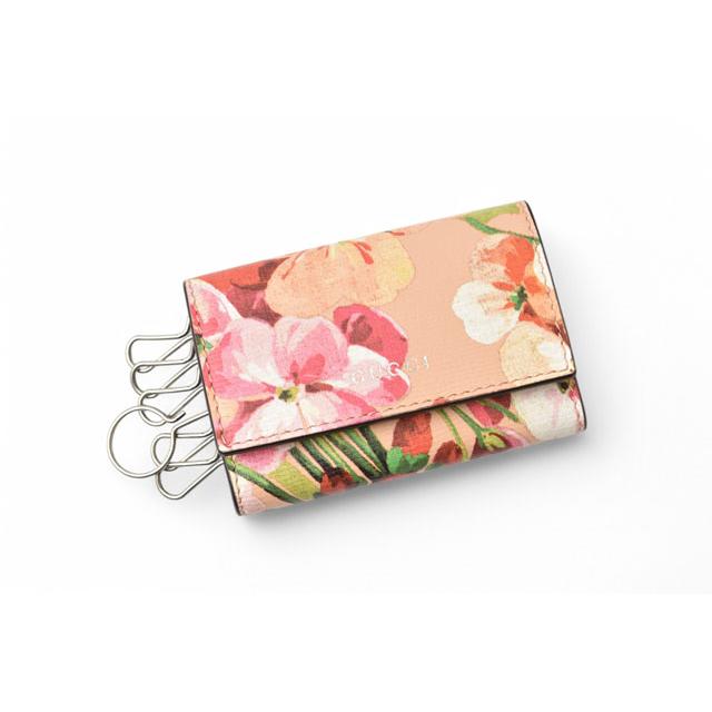 GUCCI（グッチ） キーケース/キーホルダー GUCCI 6連 レザー フローラ